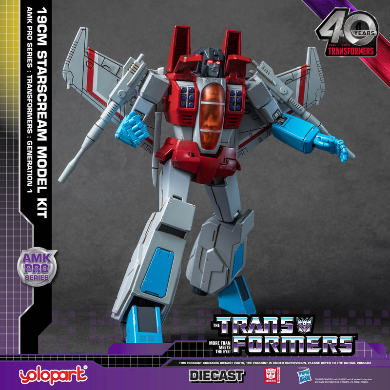 [Pre-order]Yolopark - Transformers: Generation 1 - 20cm Starscream Model Kit - AMK PRO Series