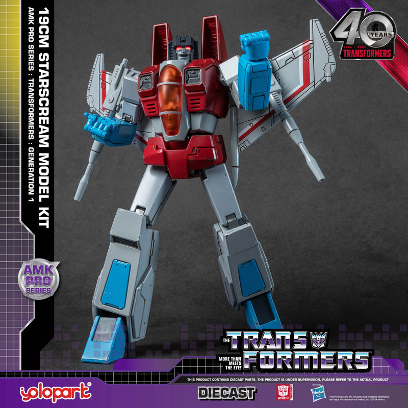 [Pre-order]Yolopark - Transformers: Generation 1 - 20cm Starscream Model Kit - AMK PRO Series