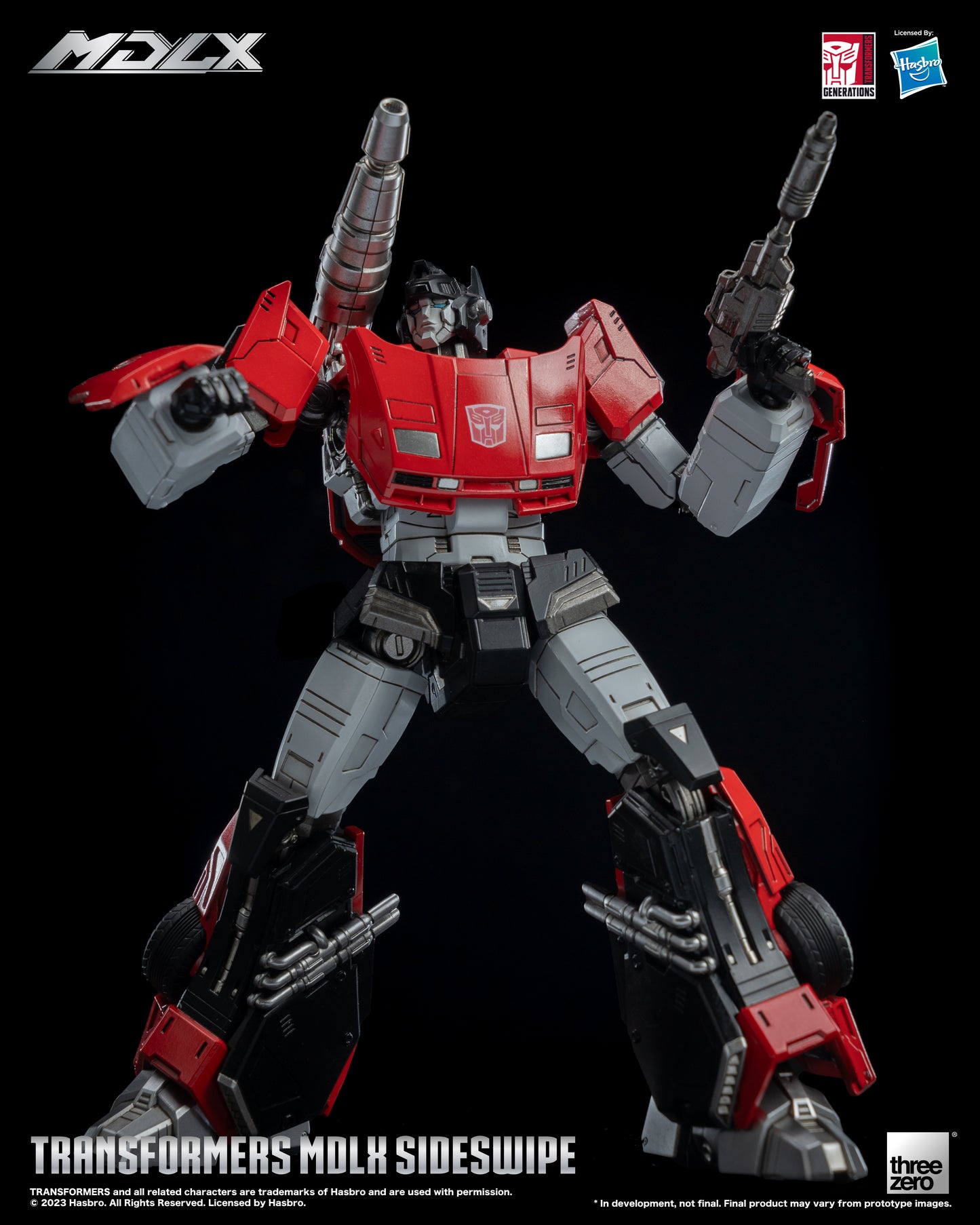 [Pre-order]Threezero - [3Z0337]Transformers - MDLX Sideswipe