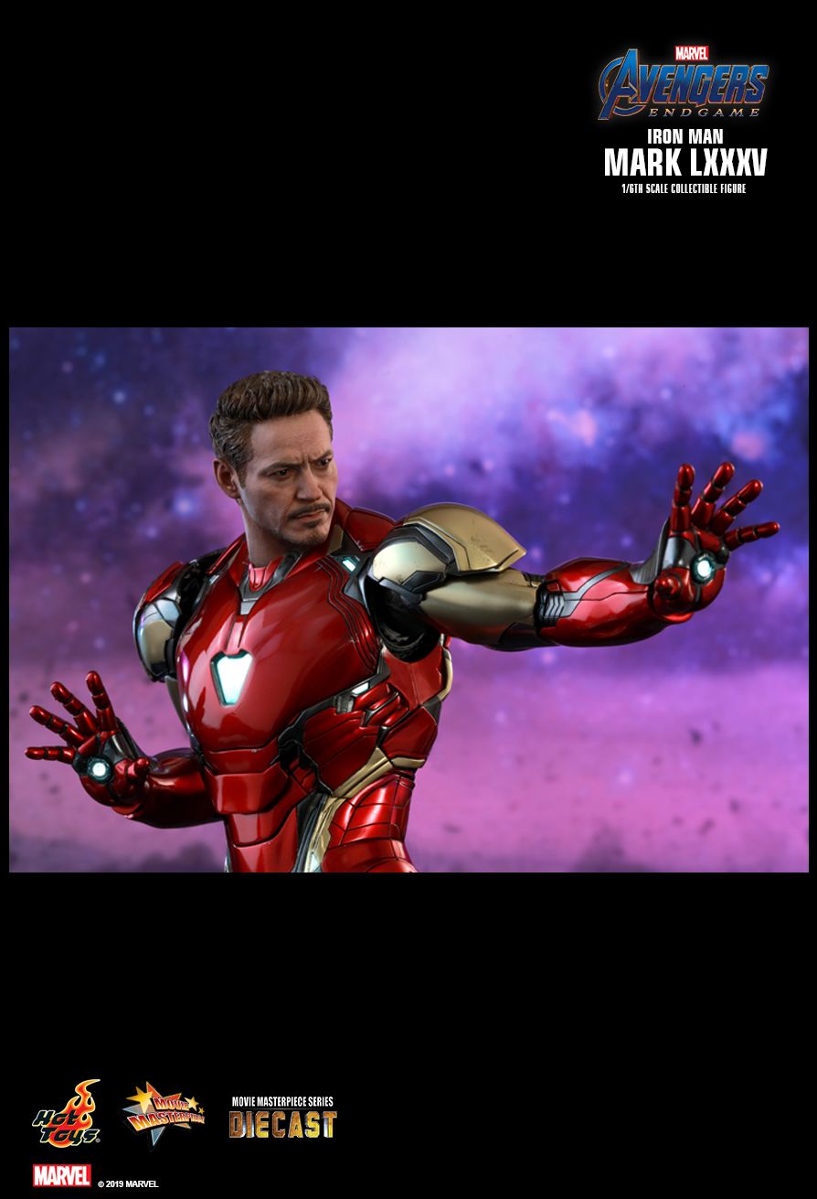 Hot Toys MMS528D30 Avengers Endgame Iron Man Mark LXXXV